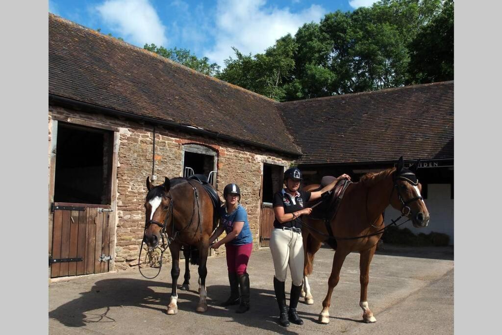 Upper Heath Farm - Stable Cottage Ludlow Craven Arms Luaran gambar